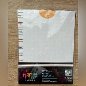 Bright Fun Classic Filler Paper - Happy Planner Dot Grid Paper ☀️🌈☀️🌈